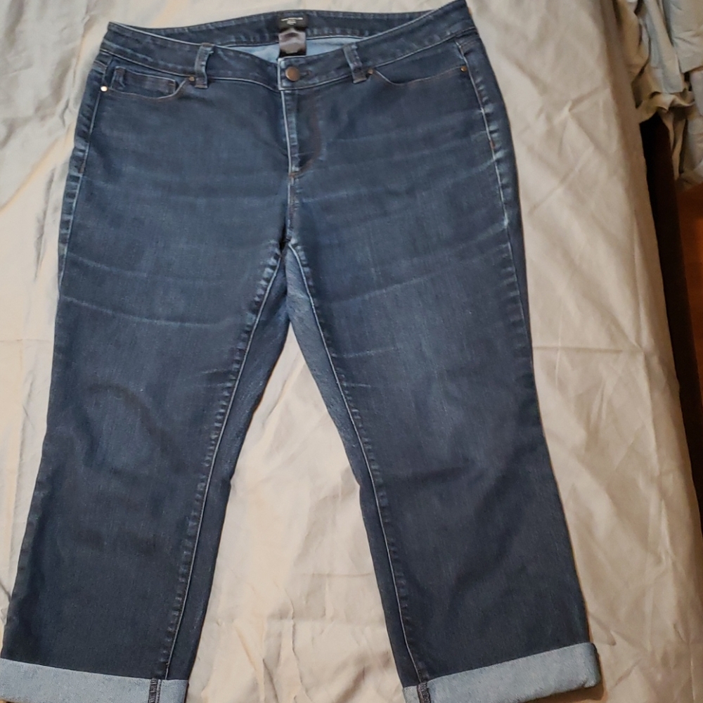 Cropped jeans